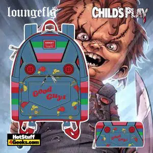 Loungefly Childs Play Chucky Cosplay Mini Backpack and Wallet - pre-order August arrives September 2021