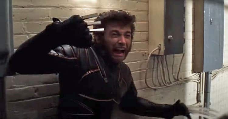 In the movie, the real Wolverine breaks Mystique's claws with ease