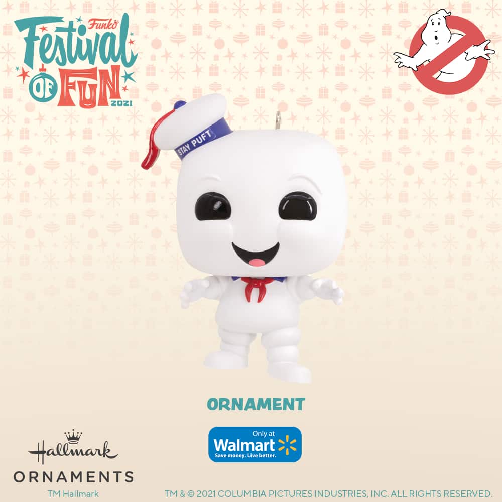 Funko Ghostbusters - Stay Puft Marshmallow Man Christmas Hallmark ornament