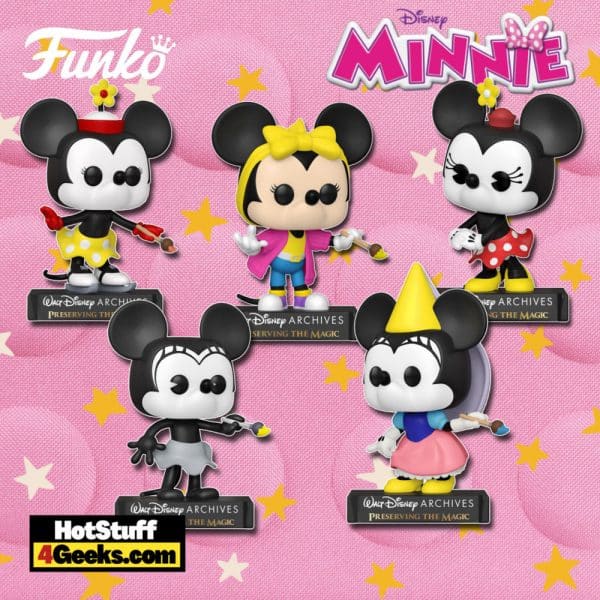 5 NEW Disney Archives: Minnie Mouse Funko Pops! (2021)