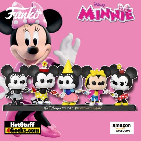 minnie mouse 5 pack funko