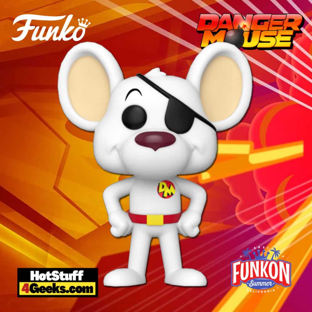 Funko Pop! Animation: Danger Mouse Funko Pop! Vinyl Figure Virtual FunKon 2021 - Funko Shop Shared Exclusive