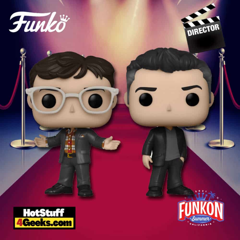 Funko Pop! Directors: The Russo Brothers – Anthony and Joe Russo 2- Pack Funko Pop! Vinyl Figure Virtual FunKon 2021 - Funko Shop Shared Exclusive