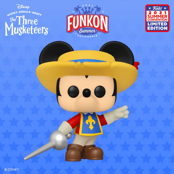 funko pop the three musketeers