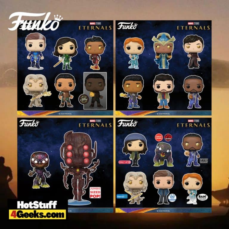 2021 NEW Eternals First Wave. 20 Funko Pops to Collect!