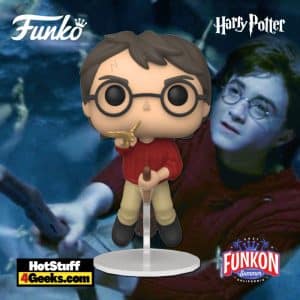 Funko Pop! Harry Potter - 20 Years of Movie Magic - Harry Flying with Winged Key Funko Pop! Vinyl Figure Virtual FunKon 2021 - Barnes & Noble and Books A Million Shared Exclusive