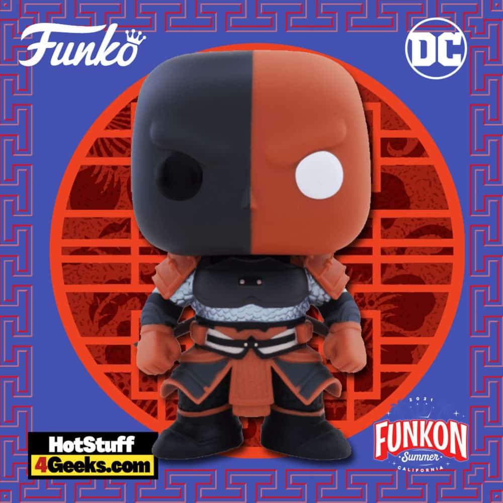 Funko Pop! Heroes: DC Imperial Palace – Deathstroke Funko Pop! Vinyl Figure Virtual FunKon 2021 - Target Shared Exclusive