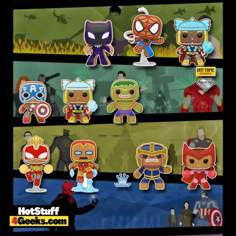 gingerbread iron man funko