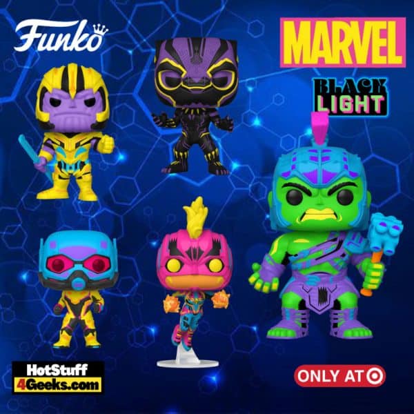 2021 NEW Infinity Saga Funko Black Light Collection: Target