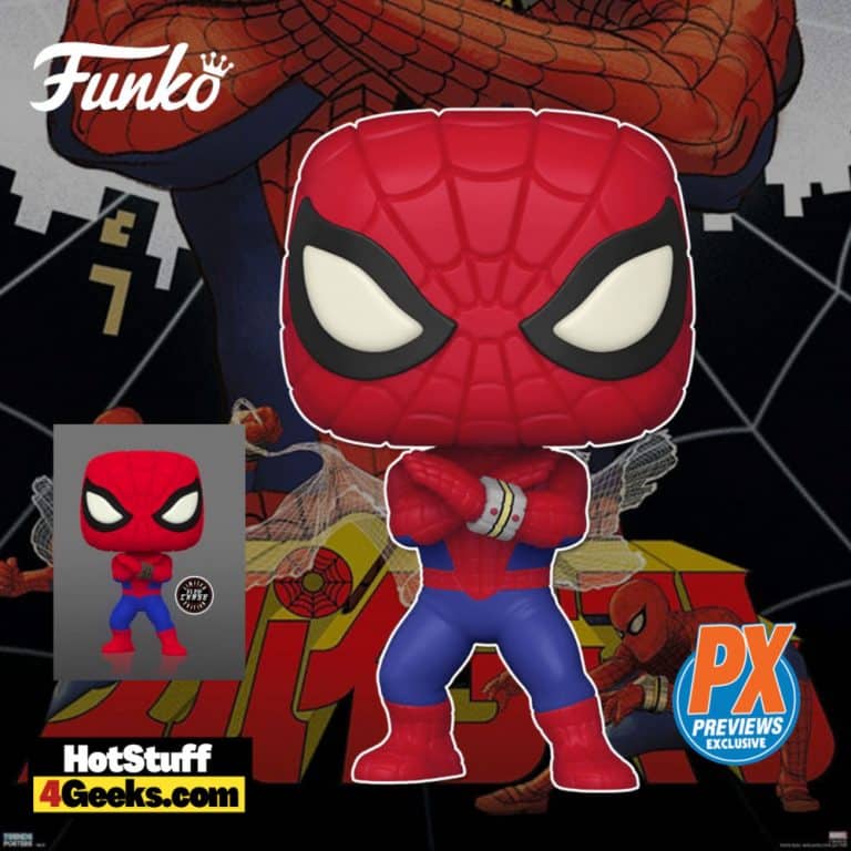 Funko Pop! Marvel Spider-Man Japanese TV Series With Glow-In-The-Dark Chase Funko Pop! Vinyl Figure - PX Previews Exclusive