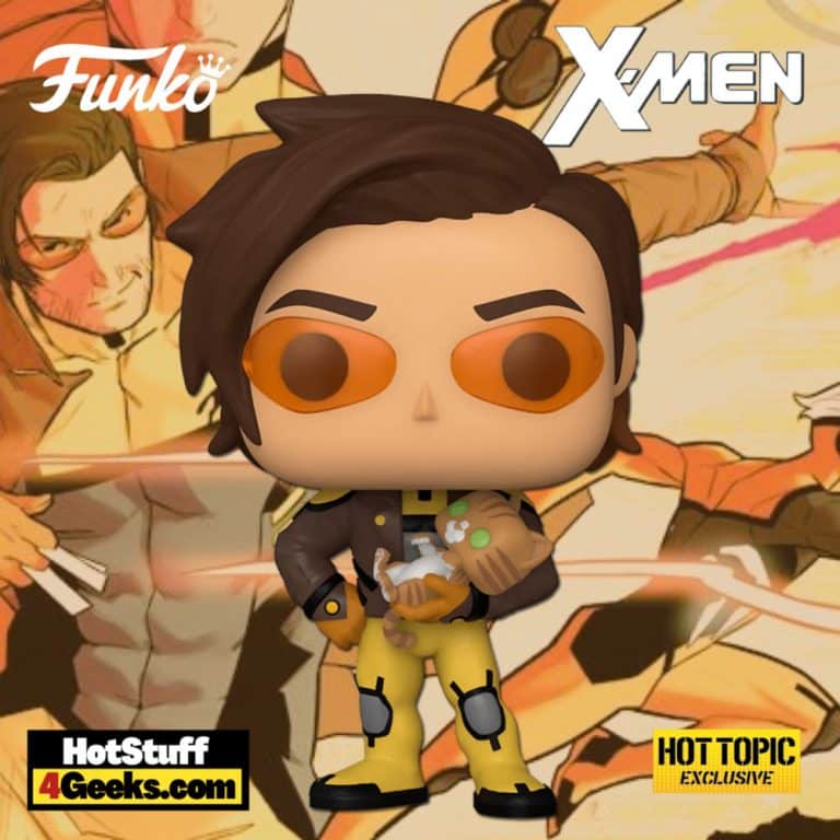 Funko Pop! Marvel: X-Men -Gambit With Cat Funko Pop! Vinyl Figure - Hot Topic Exclusive