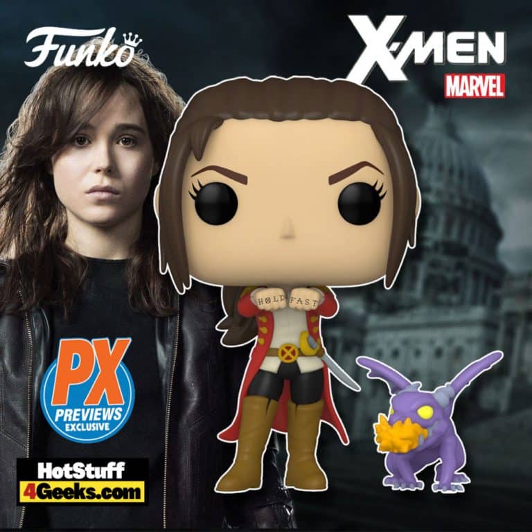 Funko Pop! Marvel X-Men: Kate Pryde with Lockheed Funko Pop! Vinyl Figure and Buddy - PX Previews Exclusive