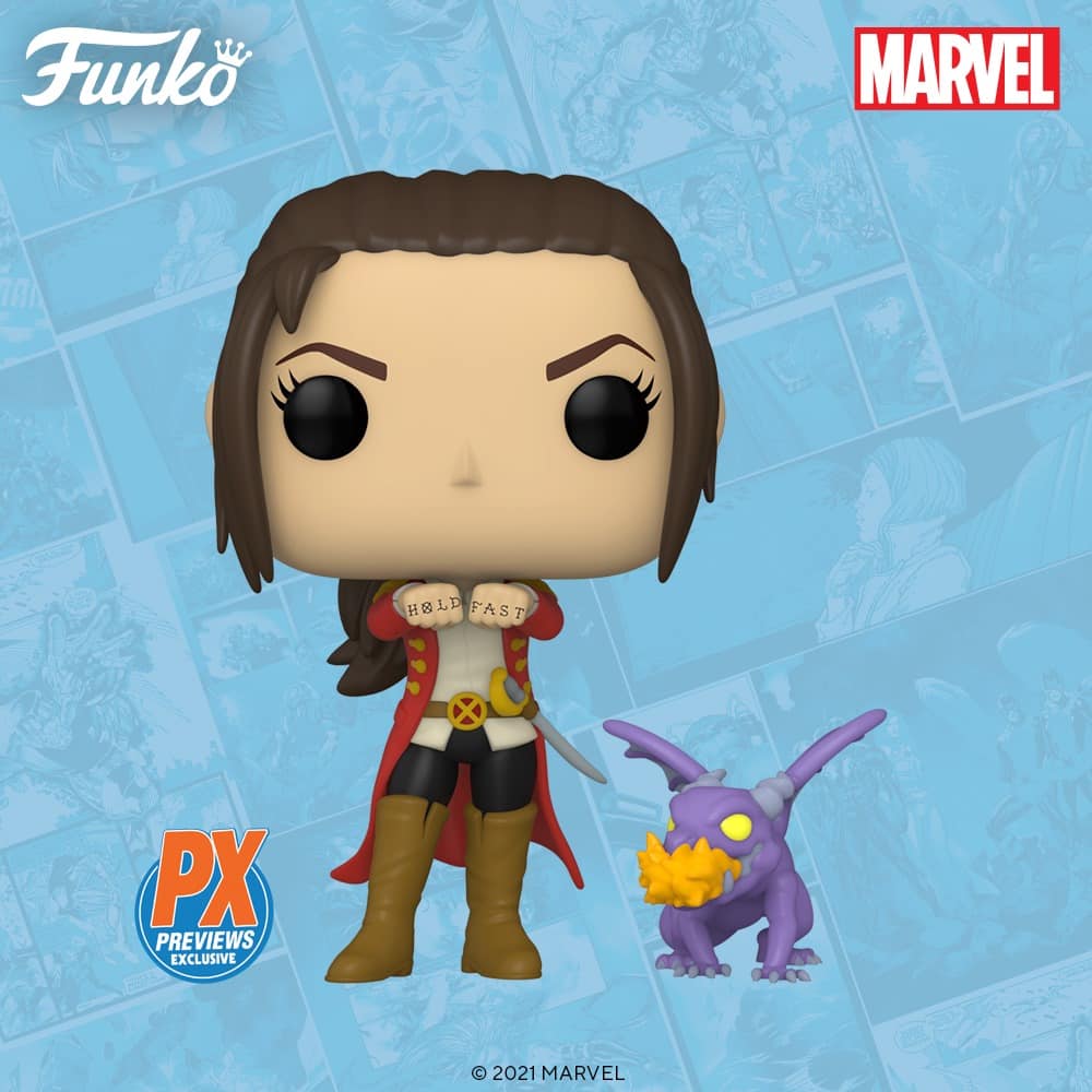 Funko Pop! Marvel X-Men: Kate Pryde with Lockheed Funko Pop! Vinyl Figure and Buddy - PX Previews Exclusive