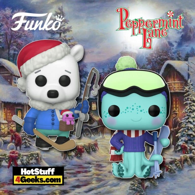 Funko Pop! Peppermint Lane: Dauber Higgins and Bjorn Cranmore Funko Pop! Vinyl Figures and Santa Claus Something Wild Funko Pop! Card Game