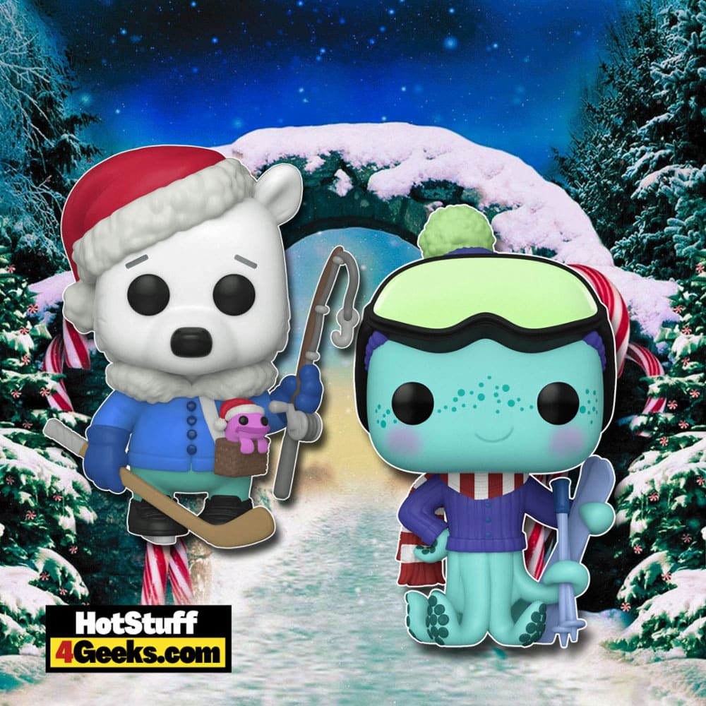 Funko Pop! Peppermint Lane: Dauber Higgins and Bjorn Cranmore Funko Pop! Vinyl Figures and Santa Claus Something Wild Funko Pop! Card Game