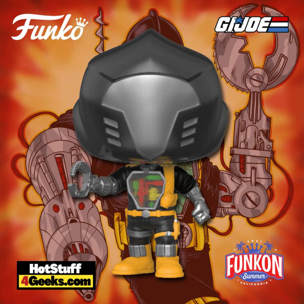 Funko Pop! Retro Toys: G.I. Joe - Cobra B.A.T Funko Pop! Vinyl Figure Virtual FunKon 2021 - Walmart Shared Exclusive