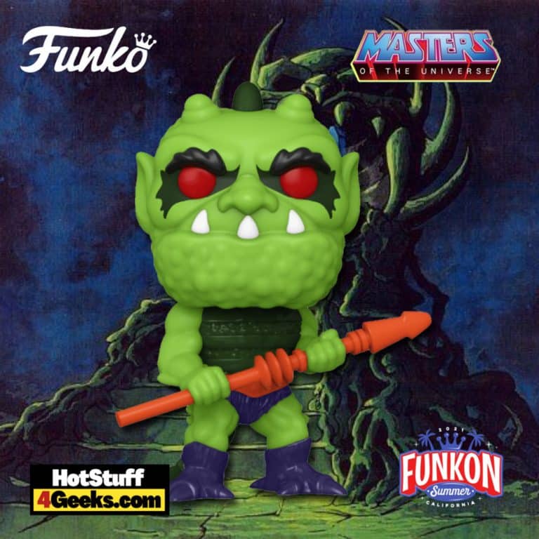 Funko Pop! Retro Toys: Masters of The Universe: Whiplash Funko Pop! Vinyl Figure Virtual FunKon 2021 - Toy Tokyo Shared Exclusive