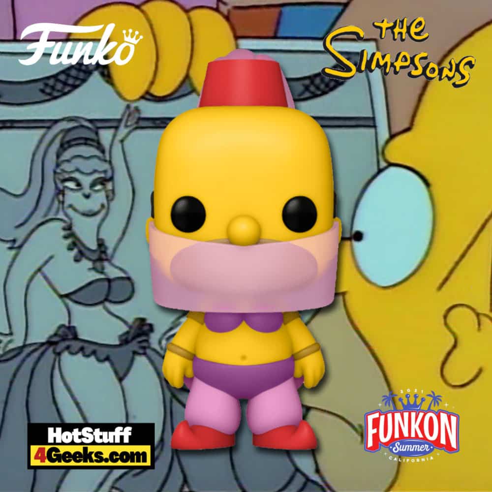 Funko Pop! Television: The Simpsons – Belly Dancer Homer - FunKon 2021