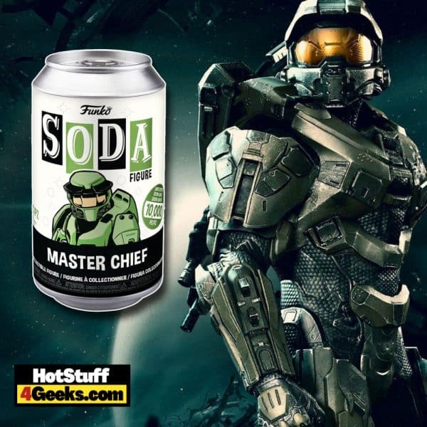 master chief soda funko
