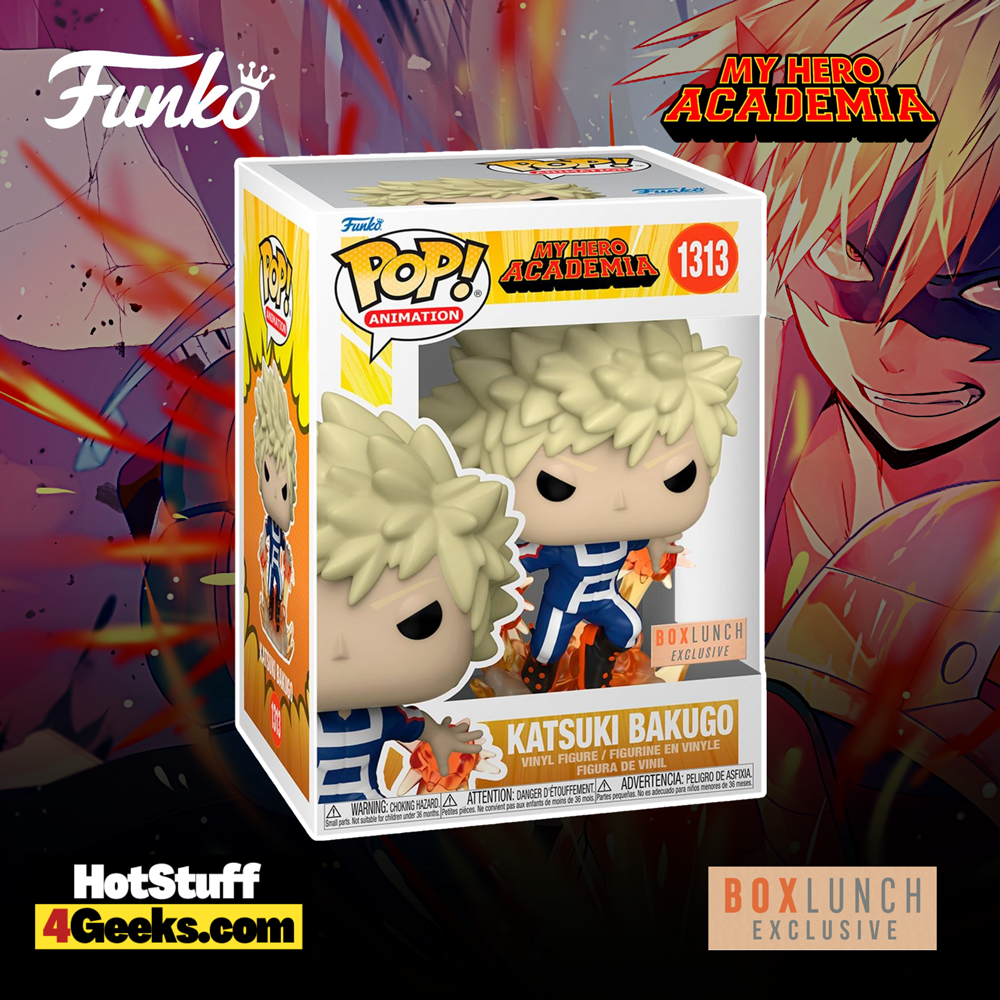 Funko Pop! My Hero Academia: Katsuki Bakugo in Training Uniform Funko Pop! Vinyl Figure -BoxLunch Exclusive