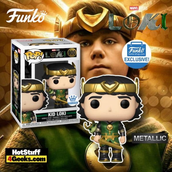 Funko Pop! Loki Series - Kid Loki, President Loki, Alligator Loki and ...