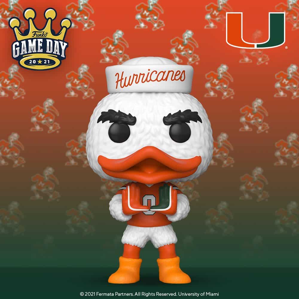 Funko Pop! College University of Miami - Sebastian the Ibis Funko Pop! Vinyl Figure