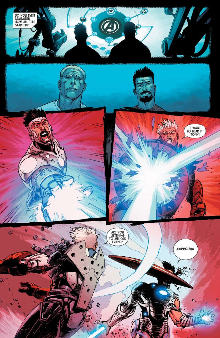 The Day Iron Man Was Killed By Captain America in The Comics