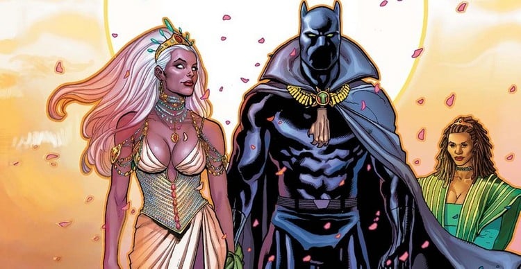 Black Panther and Storm's marriage stopped the Civil War for a while