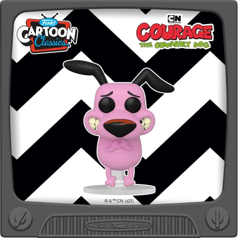 2021 NEW Courage the Cowardly Dog Funko Pop!