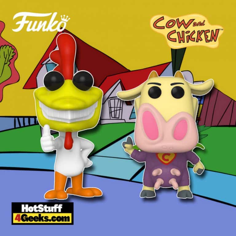 Funko Pop! Animation - Cow and Chicken: Chicken and Cow Funko Pop! Vinyl Figures