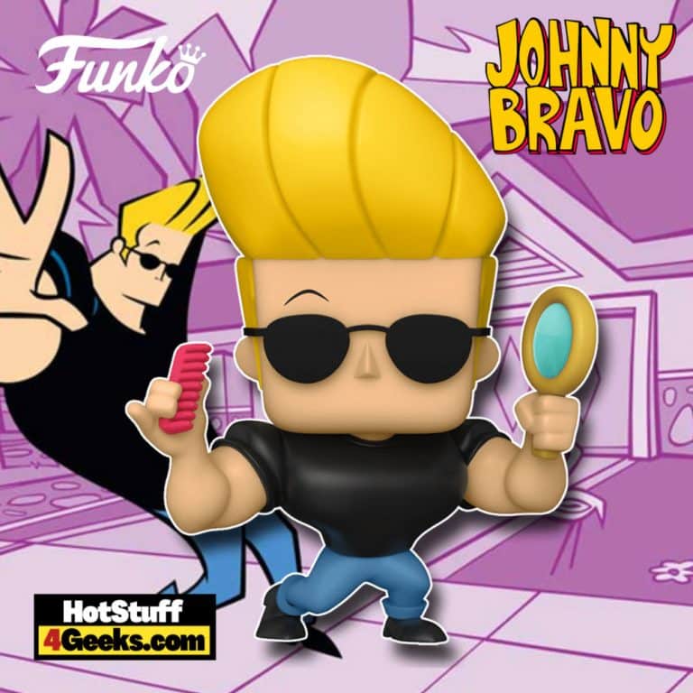 Funko Pop! Animation: Johnny Bravo with Mirror and Comb Funko Pop! Vinyl Figure