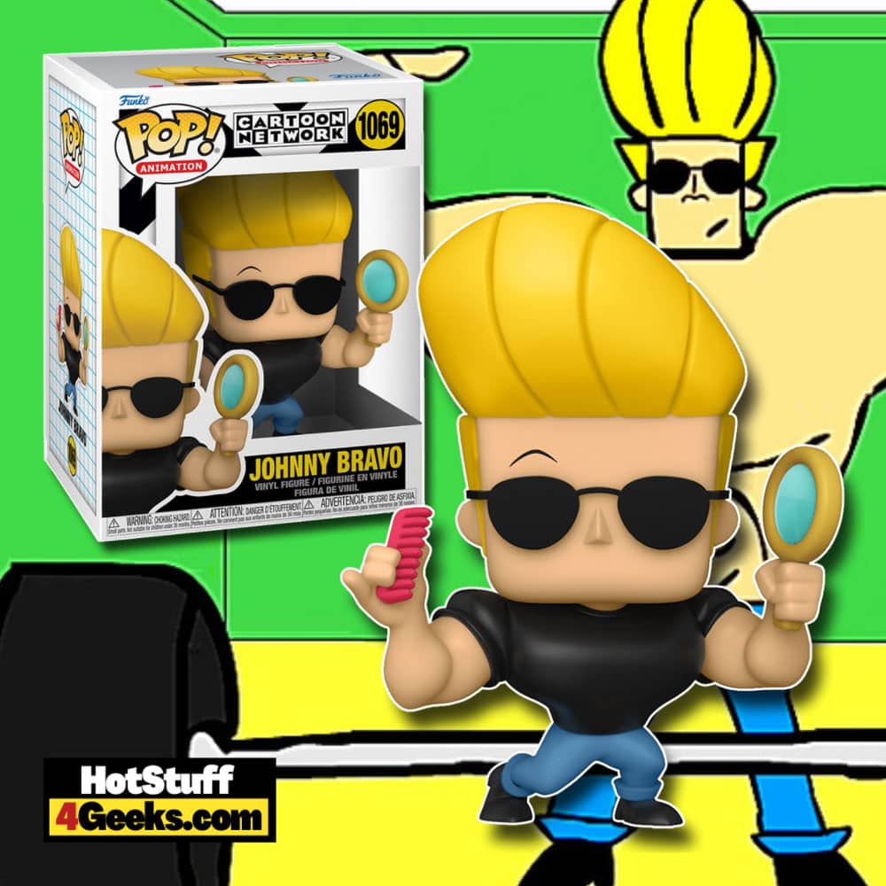 Funko Pop! Animation: Johnny Bravo with Mirror and Comb Funko Pop! Vinyl Figure