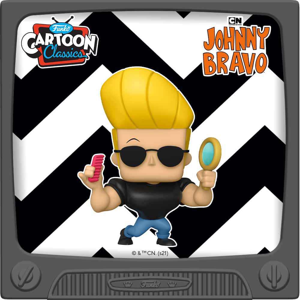 Funko Pop! Animation: Johnny Bravo with Mirror and Comb Funko Pop! Vinyl Figure