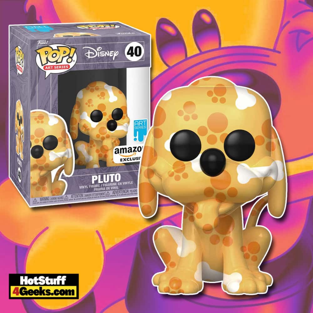 Funko Pop! Art Series: Disney Treasures of The Vault – Pluto Funko Pop! Artist Series Vinyl Figure – Amazon Exclusive