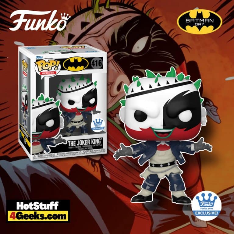 Funko Pop! DC Heroes: The Joker King Funko Pop! Vinyl Figure - Funko Shop Exclusive - Batman Day 2021