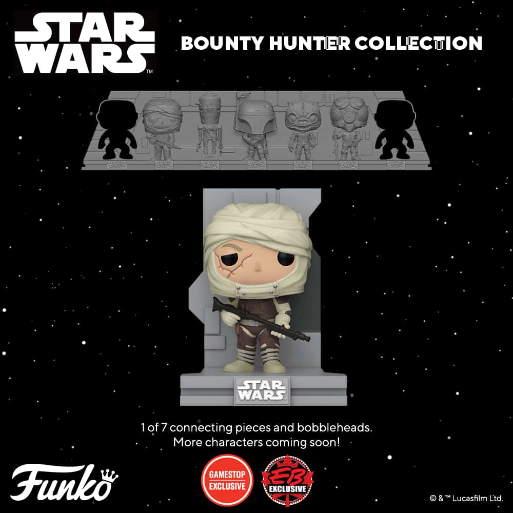 Funko Pop! Deluxe Star Wars: Bounty Hunters Collection – Dengar Funko Pop! Vinyl Figure 5 of 7 – GameStop Exclusive 