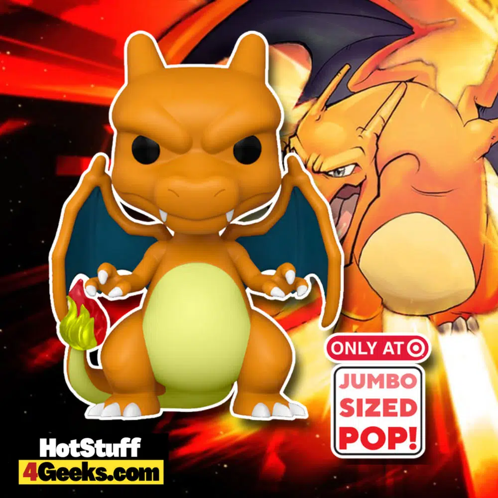 Funko Pop! Games: Pokemon - Charizard 10-Inch Super Sized Funko Pop! Vinyl Figure- Target Exclusive