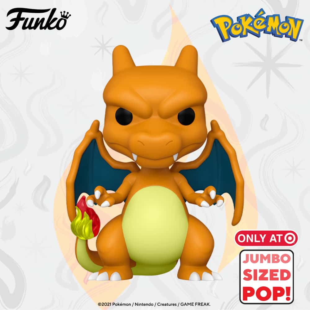 Funko Pop! Games: Pokemon - Charizard 10-Inch Super Sized Funko Pop! Vinyl Figure- Target Exclusive