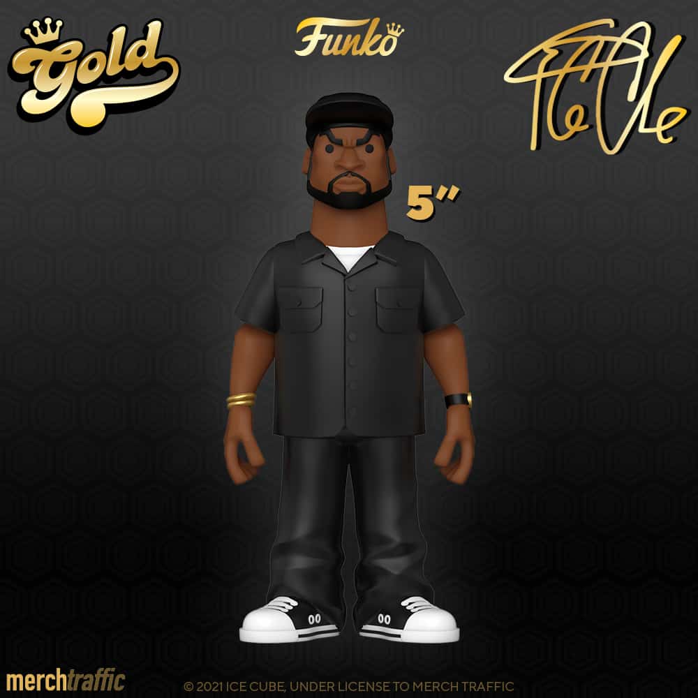 Funko Pop! Gold Ice Cube 5-inch Funko Pop! Gold Vinyl Figure