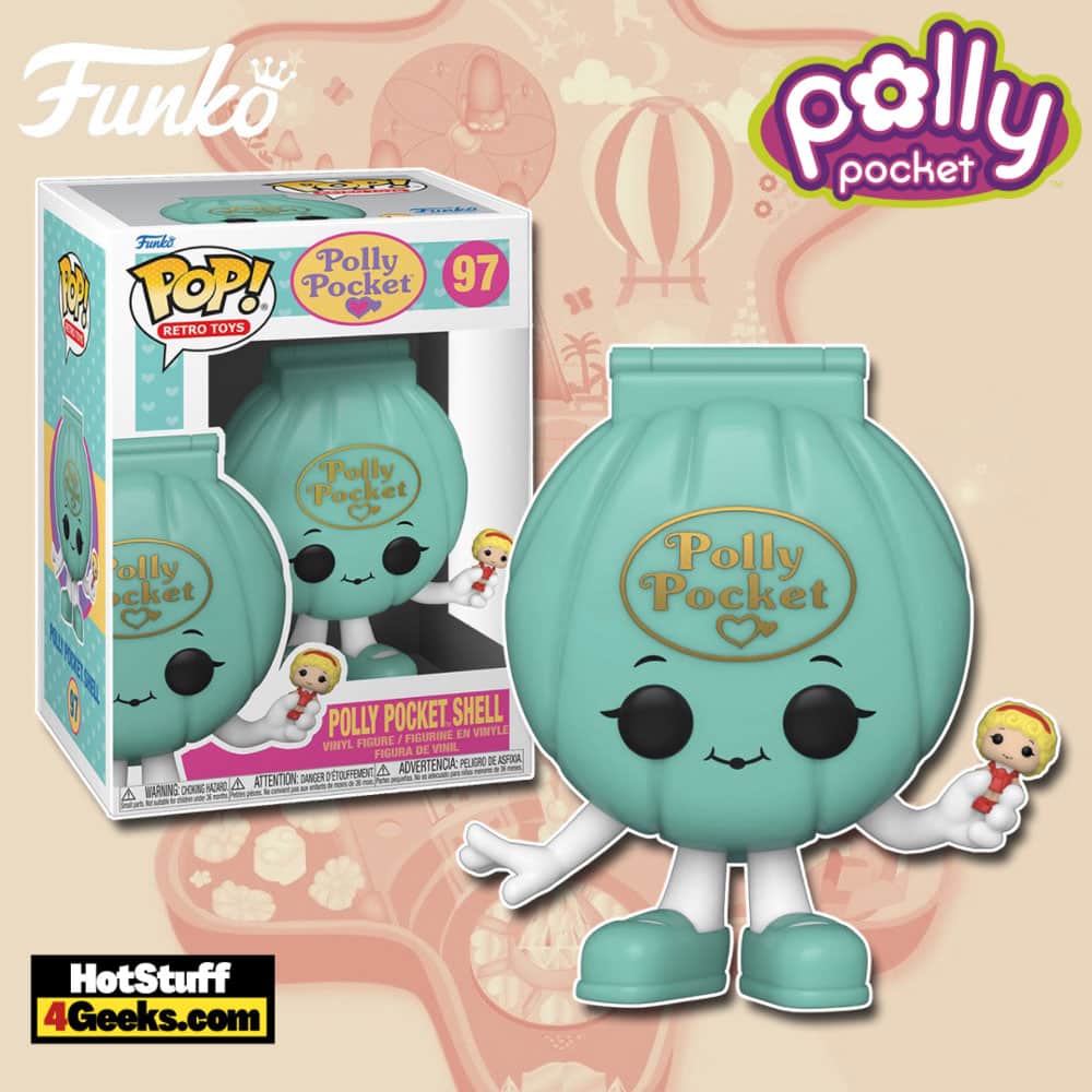 Funko Pop! Retro Toys Polly Pocket - Polly Pocket Shell Funko Pop! Vinyl Figure