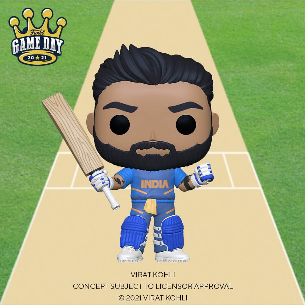 Funko Pop! Sports: Cricket - Virat Kohli Funko Pop! Vinyl Figure - Amazon Exclusive