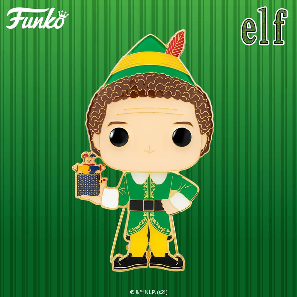 Pop! Pins: Elf -  Buddy Large Enamel Funko Pop! Pin