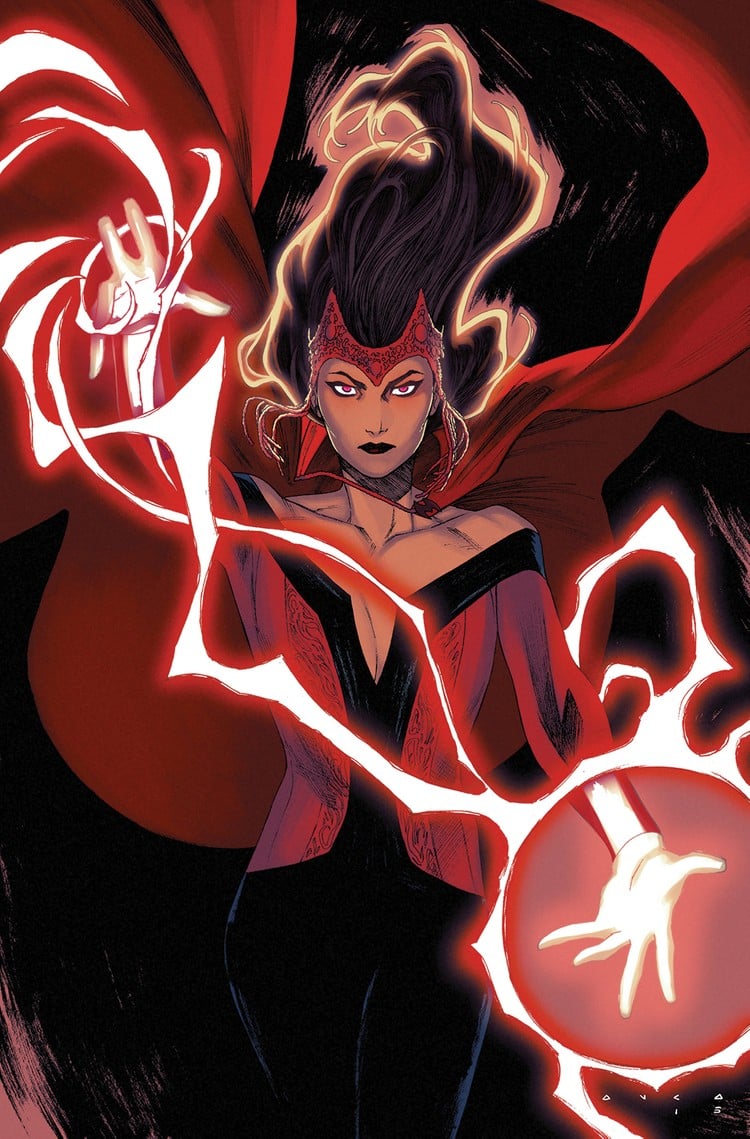 With a wide range of powers, the Scarlet Witch is one of Marvel's most powerful heroines