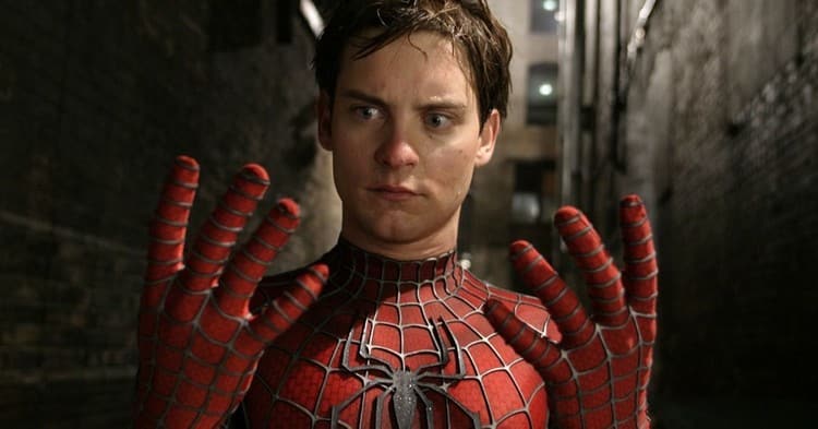 Tobey Maguire lived Spider-Man in Sam Raimi's trilogy of films.
