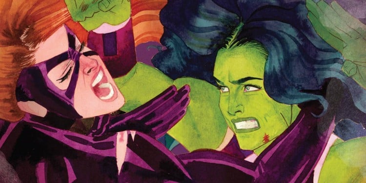 Titania and She-Hulk