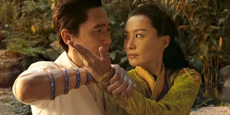 Tony-Leung and Fala-Chen star in one of the most beautiful scenes in Shang-Chi and the Legend of the Ten Rings.