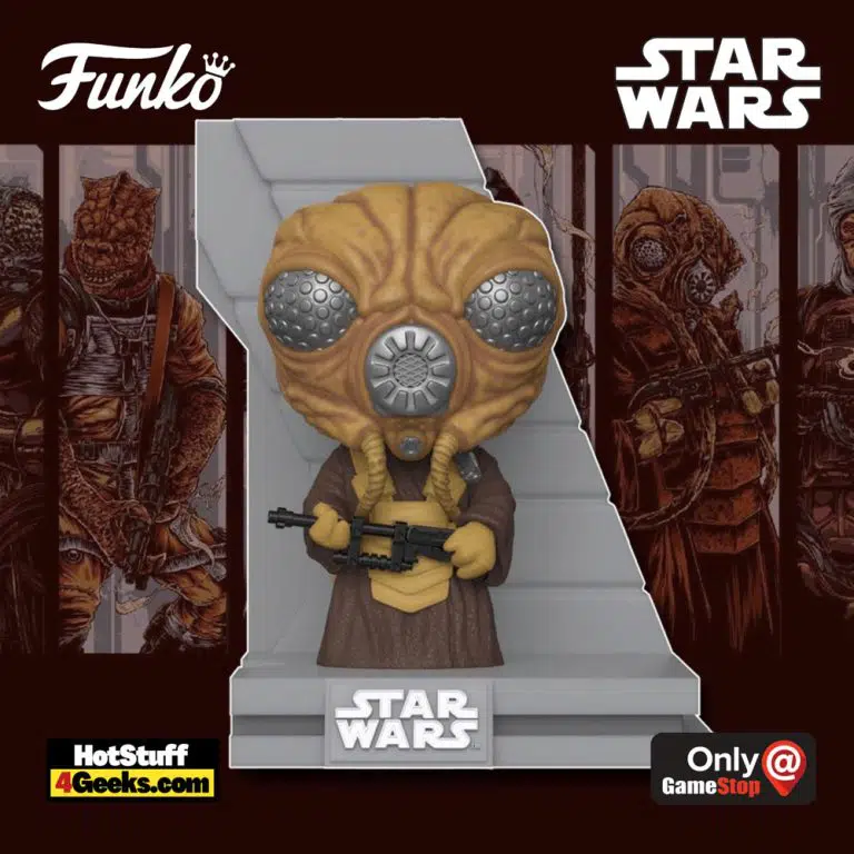 Funko Pop! Deluxe Star Wars: Bounty Hunters Collection – The Empire Strikes Back - Zuckuss Funko Pop! Vinyl Figure 6 of 7 – GameStop Exclusive