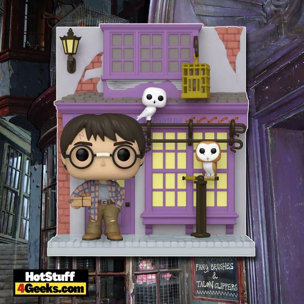 Funko POP! Deluxe: Harry Potter Diagon Alley - Madam Malkin's with Harry Funko Pop! Vinyl Figure - Target Exclusive