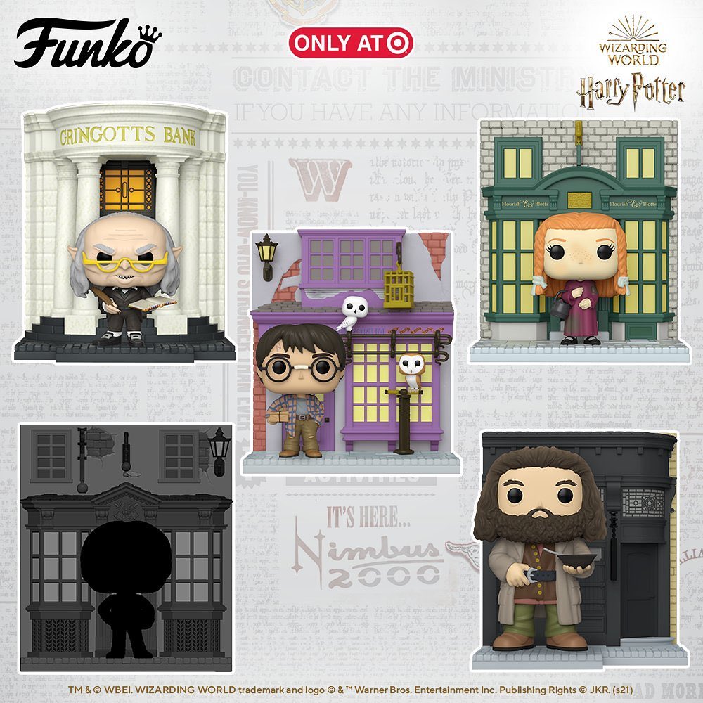 Funko POP! Deluxe: Harry Potter Diagon Alley - Madam Malkin's with Harry Funko Pop! Vinyl Figure - Target Exclusive