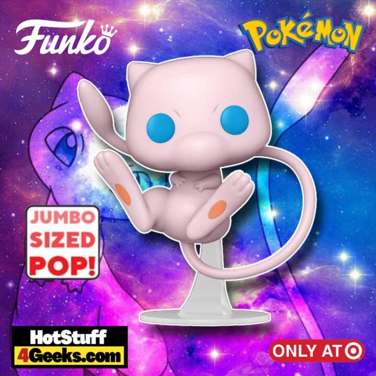 funko pop jumbo: pokemon - mew target exclusive